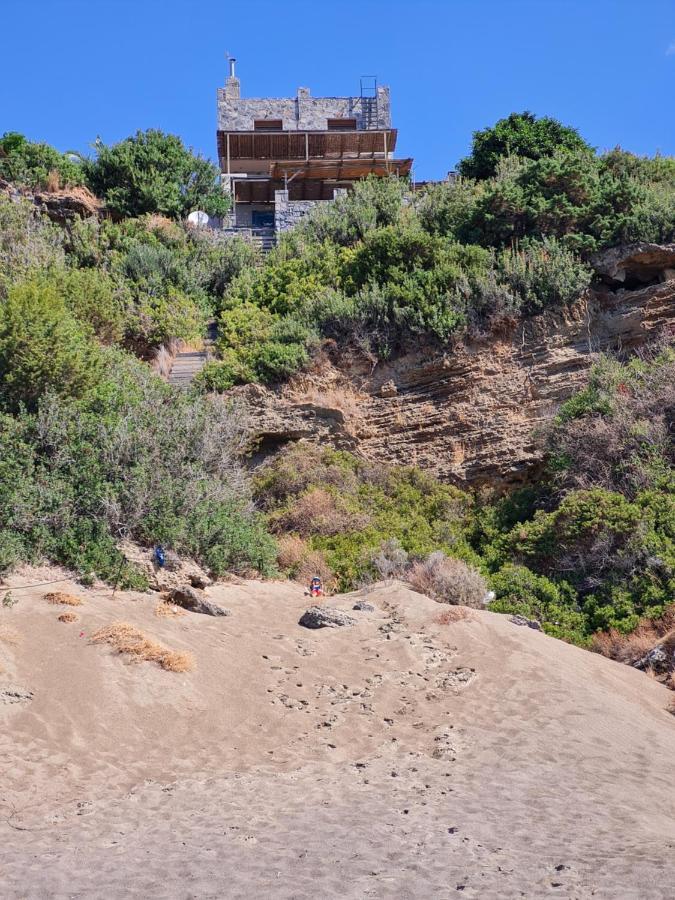 Tsoútsouros Villa Petrino מראה חיצוני תמונה